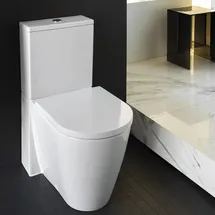 kartell laufen Kartell Stand-WC mit WC-Sitz Weiß