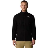 The North Face Herren 100 Glacier Full Zip Fleecejacke, Tnf Black/Npf, XS