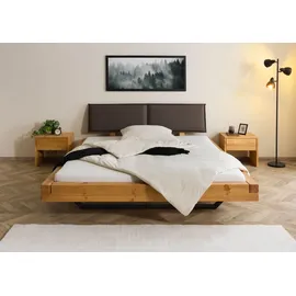 MASSIVMOEBEL24.DE Fichtelberg 200 x 200 cm Braun