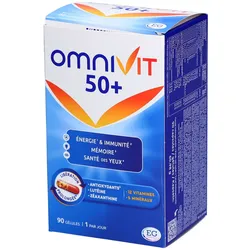 Omnivit 50+ – 90 Kapseln mit Vitaminen, Mineralstoffen & Antioxidantien
