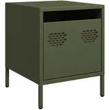 vidaXL Nachtschrank 2 Stk. 35 x 39 x 43,5 cm Olivgrün