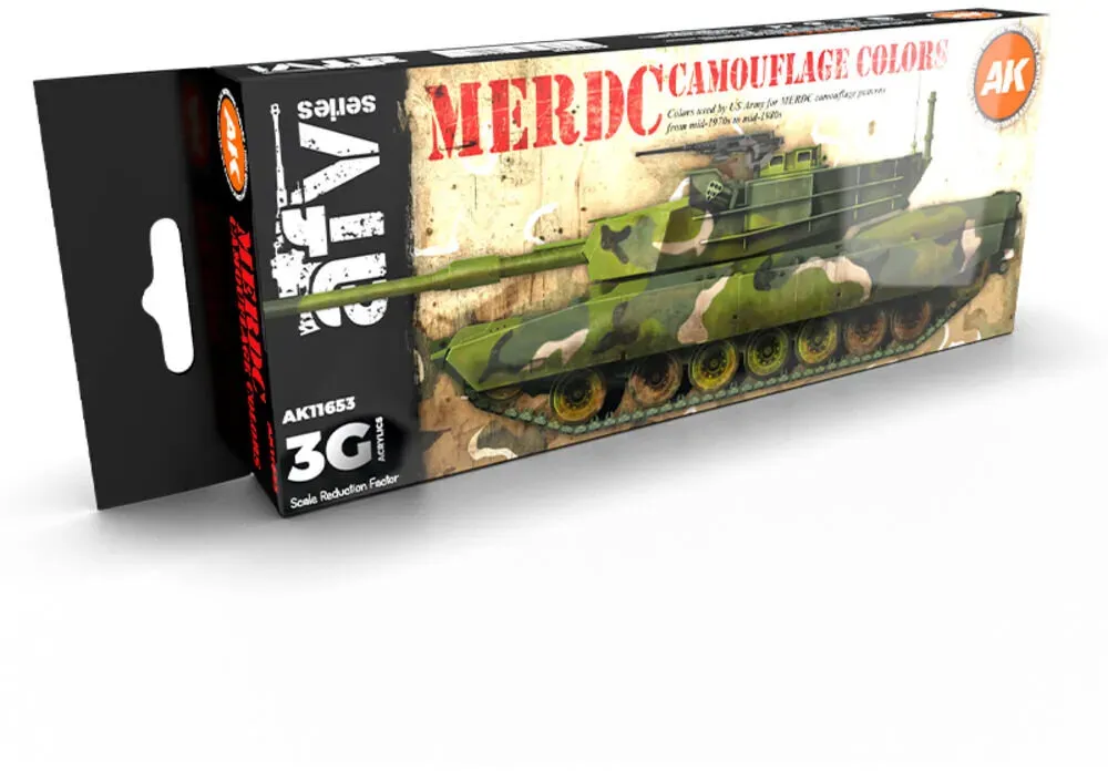AK Merdc Camouflage Colors