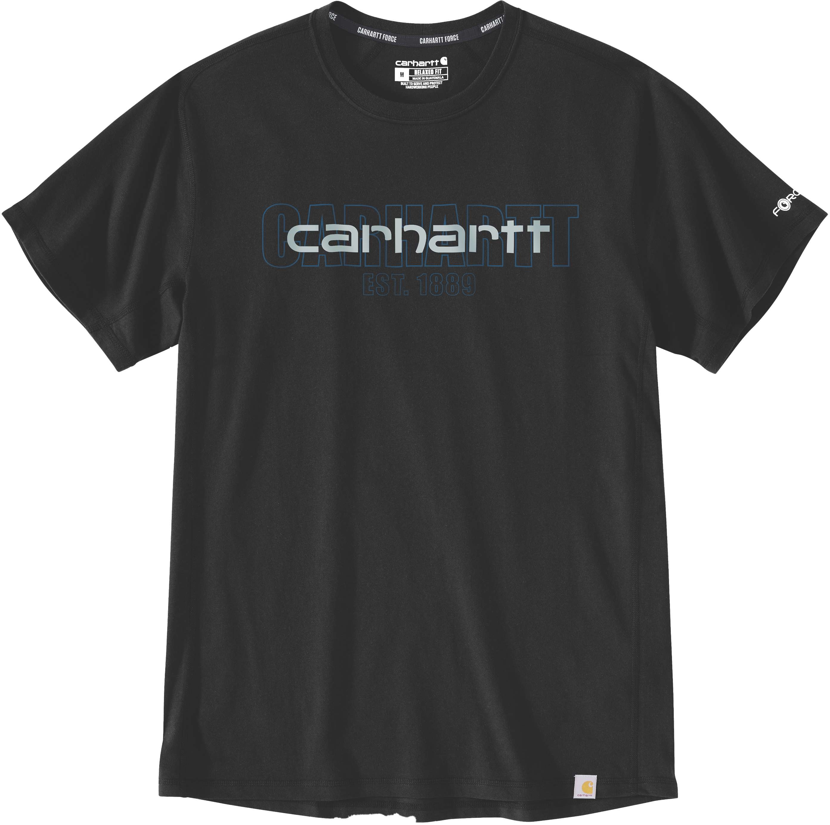 Carhartt Force S/S Logo Graphic Tshirt 106653 - black - XXL