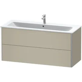 Duravit Waschtischunterschrank 2 Auszüge 121 x 56 x 47,8 cm Taupe Seidenmatt