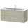 Duravit Waschtischunterschrank 2 Auszüge 121 x 56 x 47,8 cm Taupe Seidenmatt