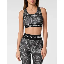 Plein Sport Sporttop Schwarz L