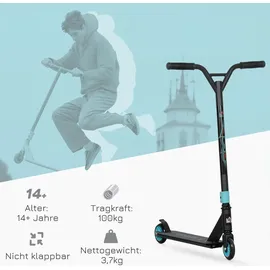 Homcom Stunt Scooter Grün