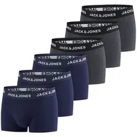 JACK & JONES Boxershorts Herren 6er Pack Pack 5 M