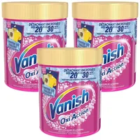 Vanish Oxi Action Fleckenentferner, wirksam ab 20 °C, 3 x 470 g