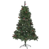 Beliani Weihnachtsbaum Jacinto Dunkelgrün 180 cm