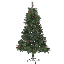 Beliani Weihnachtsbaum Jacinto Dunkelgrün 180 cm
