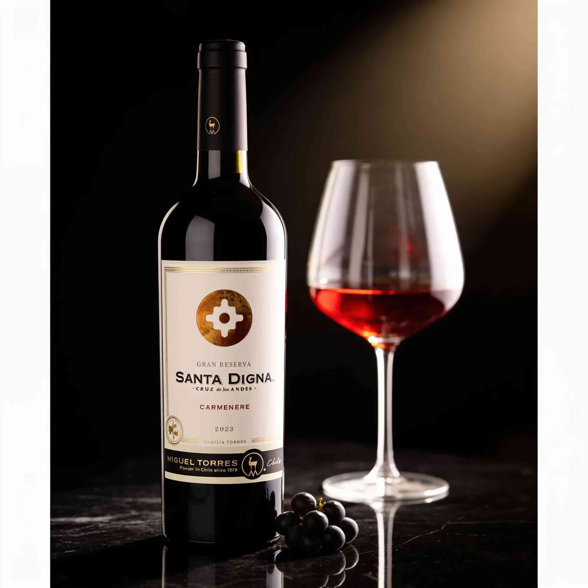 Torres 2023 Torres Santa Digna Carmenere Reserva 2023 Cabernet Sauvignon,Carmenere Chile