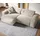 DeLife Ecksofa Sirpio XL 270x170 cm Cord Beige Recamiere variabel, Ecksofas