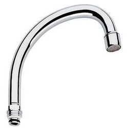 Grohe Rohrauslauf schwenkbar Ausladung 140mm M22x1, Chrom, Verschraubung M22x1, Ausladung 235mm 13072000