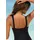 KangaROOS Badeanzug Damen Gelb/Schwarz 36
