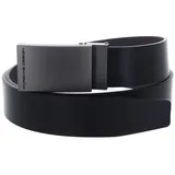 Porsche Design Herrengürtel Leder schwarz 90
