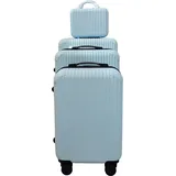 NTK-Collection Hartschalenkoffer 4er-Set Frenzi Hellblau NTK-Collection - Hellblau
