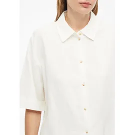 s.Oliver Kurzarm-Bluse aus Leinenmix Weiß XS