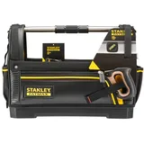 Stanley FatMax Werkzeugtrage (Werkzeugtasche 48cm x 25cm x 33cm, 600 Denier Nylon, wasserdichter Kunststoffboden, ergonomischer Gummigriff, Rahmen stahlverstärkt, verstellbarer Schultergurt)