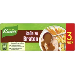 Knorr Soße zum Braten ergibt 3x 250ML 69G