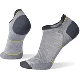 Smartwool Unisex Run Zero Cushion Low Ankle - Laufsocken Gr XL grau