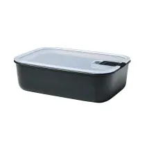 Mepal EasyClip Frischhaltedose 1,5 Liter, 106157041100 , Farbe: nordic black