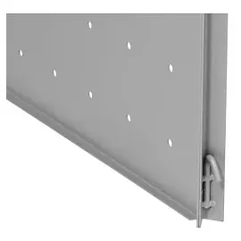 Kerkmann Trennwand Metropol 45696614, silber 77,0 x 165,0 cm, 1 St.