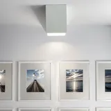 Licht-Erlebnisse GU10 Metall Modern Wohnzimmer - Weiß