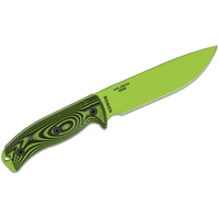 ESEE Knives ESEE Model 6 Venom Green Blade, 3D Neon Green/Black G-10 6PVG-007