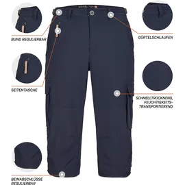 G.I.G.A. DX Herren 3/4 Hose GS 35 MN PNTS, Navy, 60,