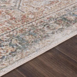 livabliss Waschbarer, Dunkelorange, Textil, Grafikmuster, Rechteckig, 120x170 cm, Oeko-Tex® Standard 100, in verschiedenen Größen erhältlich, Teppiche & Böden, Teppiche, Vintage-Teppiche