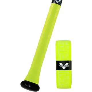 Vulcan Unisex-Erwachsene 0.50mm / 1.00mm / 1.75mm Bat Grip | Baseball/Softball | Multiple Colors Schlagband, Optisches Gelb, Standard Thickness | All