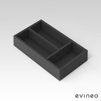 evineo ineo Inneneinteilung für den oberen Auszug von Waschtischunterschränken, BE023800,