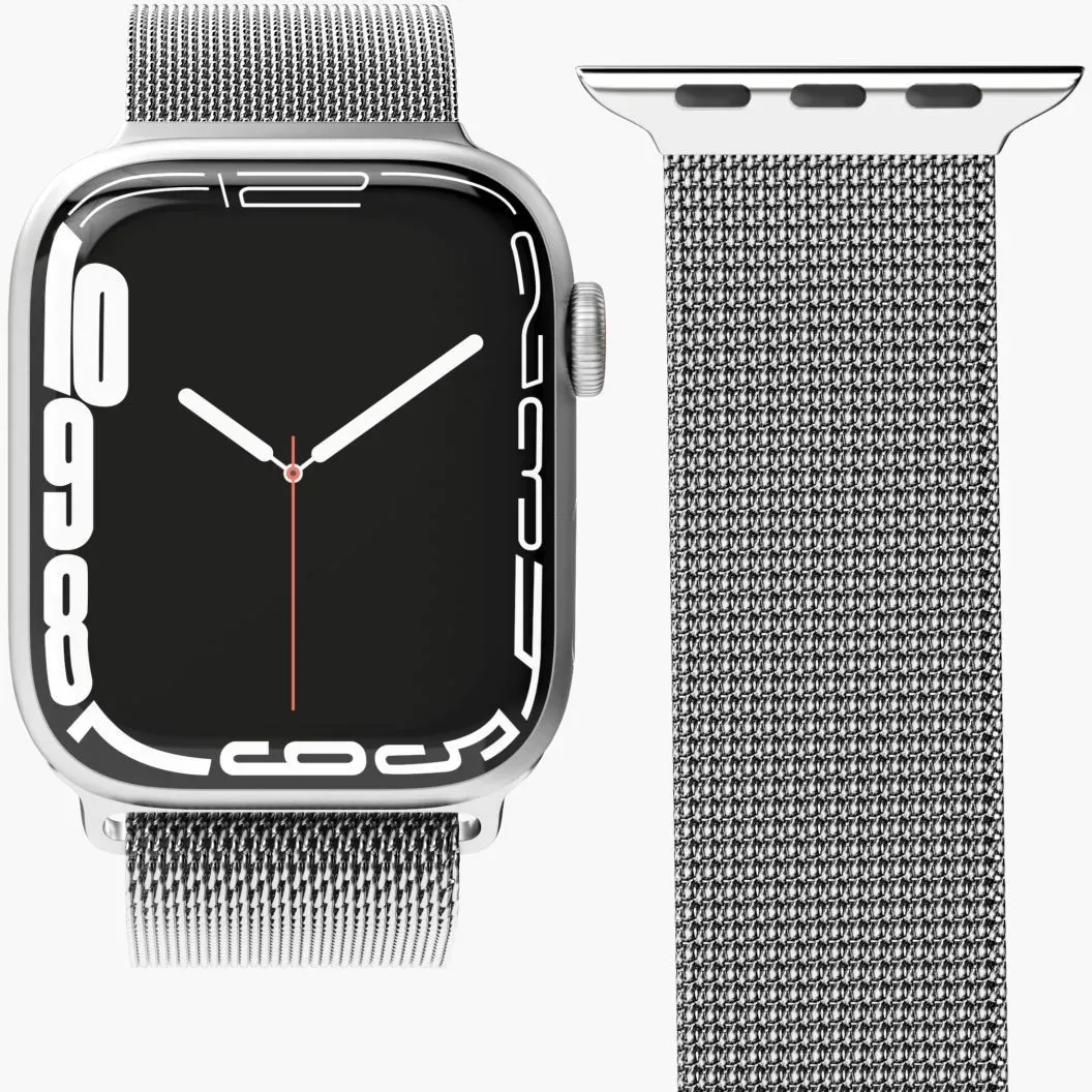 Milanese Loop Armband Apple Watch 38 mm | 40 mm | 41 mm  (Silber)