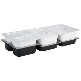 APS GN 1/3 Behälter "ECO LINE", 32,5 x 17,6 cm, Tiefe 100 mm, 2,7 Liter, Melamin, weiß