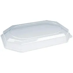 VEPATIM 100x Domdeckel rPET klar für Catering-Platte WX-74955