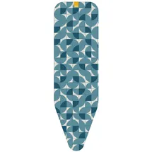 Joseph Joseph Flexa - Elastischer Ersatz-Bügeltischbezug 124 cm, passend für alle - Mosaik Blau