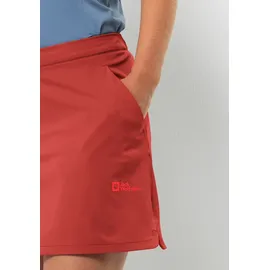 Jack Wolfskin Damen Hiking Alpine Skort W, Vibrant red, 38