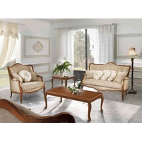 JVmoebel Sofa Sofagarnitur 3+2 Sitzer Set Design Polster Couchen Klassisch 2 tlg. beige