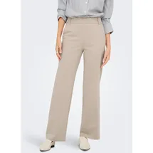 Only Anzughose ONLPOPTRASH LIFE MW STRAIGHT PANT PNT Viskosemischung beige XS (34)