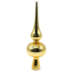Weihnachtsbaumspitze 20cm Christbaumspitze Tannenbaumspitze Baumschmuck Spitze gold