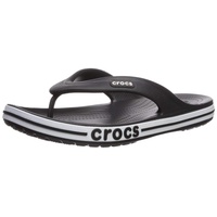 Crocs Bayaband Flip Flop,Black/White,36/37 EU