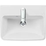 Duravit No. 1 Möbel-Handwaschbecken 0743450000 45x35cm, mit Hahnloch, Überlauf, Hahnlochbank, weiß