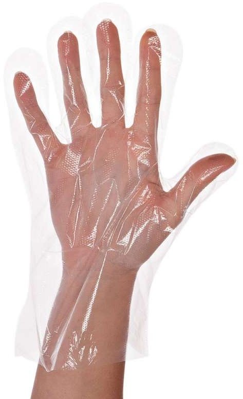 100 Stück, LDPE-Handschuhe Polyclassic Soft, transparent, Gr. 9 / L