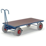 Rollcart 15-05101, Handpritschenwagen Stahl pulverbeschichtet Traglast (max.): 700kg, Bereifung=Vollgu
