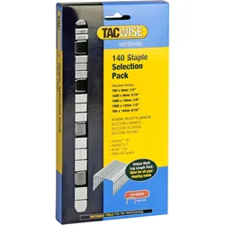 TACWISE Heftklammern Multipack 140 verzinkt 140/6, 140/8, 140/10, 140/12, 140/14 VE gesamt= 4400 Stück