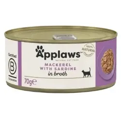 Applaws Katze Makrele und Sardinen 70g CUP