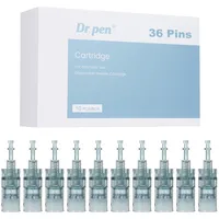Dr. pen Ultima M8/M7S Patronen 36 Pins – 10 Stück für großflächige tägliche Hautpflege, passend für Dr. pen Ultima M8/M7S