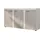 masseno Sideboard, RITMO 149x40x82 cm mit 3 Türen Weiß
