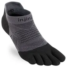 injinji Run Lightweight No-Show Socken Schwarz 37-40